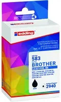 edding Tintenpatrone schwarz kompatibel mit Brother LC-3219XL-BK für Inkjet-Drucker - Bild 1
