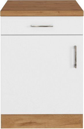 HELD MÖBEL Unterschrank Bologna in Weiss, B/H/T: 50 x 85 x 60 cm - Bild 1