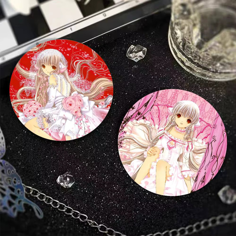 Brosche Anime Cartoon Chobits, Runde Anstecknadel - Bild 4