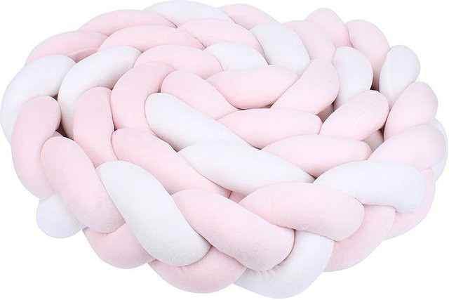 Yexin Dian Baby-Gewebebänder aus Baumwolle und Fleece für Kinderzimmer und Gitterbetten, Mehrfarbig, 3 Stück à 2 m - Bild 1