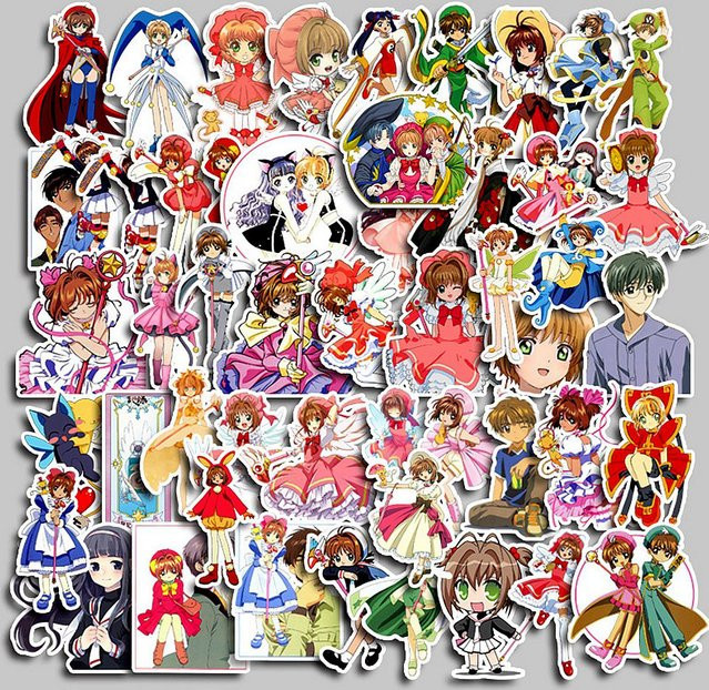 Bandai Card Captor Sakura Anime-Aufkleber, 1-teiliges Set - Bild 1