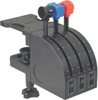 Logitech Saitek Pro Flight Throttle Quadrant Schubregler für PC - Bild 1