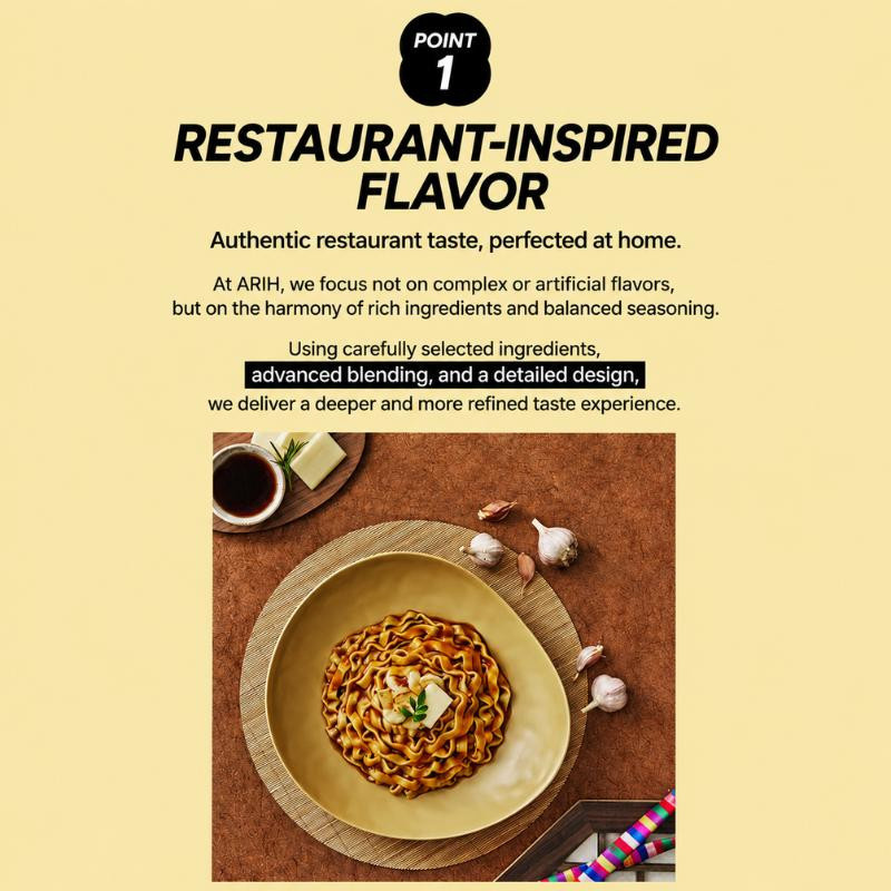 Paldo BTS X ARIH Ramen Truffle Flavors with Soy Sauce 4 x 135 g - Bild 3