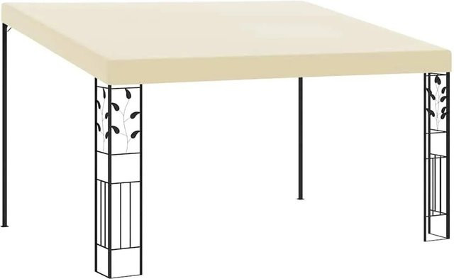 vidaXL Wand-Pavillon Cremeweiß B: 4 m, T: 3 m, H: 2,5 m - Bild 1