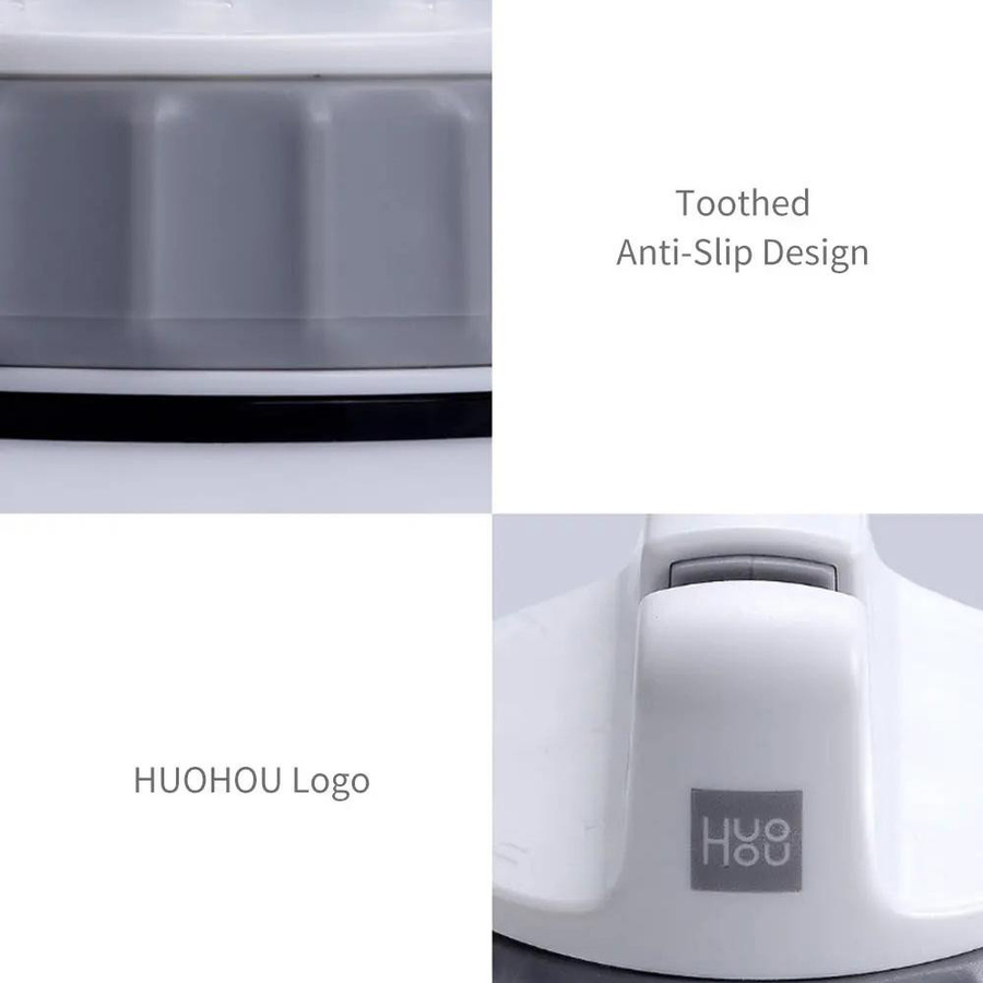 Xiaomi HUOOU Mini-Messerschärfer mit Dreirad und Schleifstein in Weiß - Bild 2