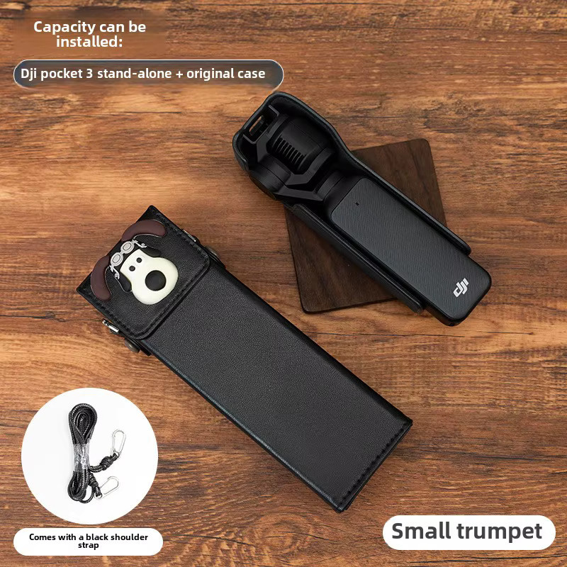 DJI Osmo Pocket 3 Kamera-Aufbewahrungstasche aus Leder, wasserdichte Schutzhülle für dein Zubehör - Bild 3