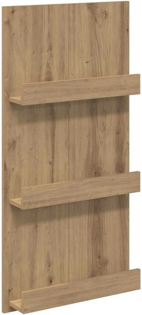 vidaXL Magazinregal Artisan-Eiche in Braun aus Holzwerkstoff, B/T/H: 51 x 11 x 102 cm - Bild 1