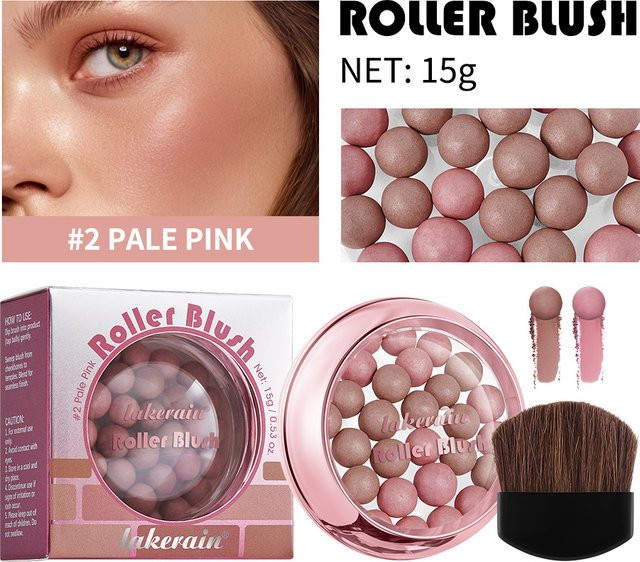 Lakerain Pink Pearl Blush, Rouge, Pink, schimmernd, Damen - Bild 1