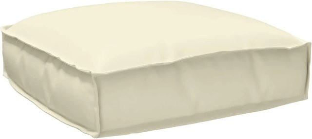 vidaXL Kissen in Beige aus Oxford-Stoff, B/T/H: 50 x 50 x 12 cm - Bild 1