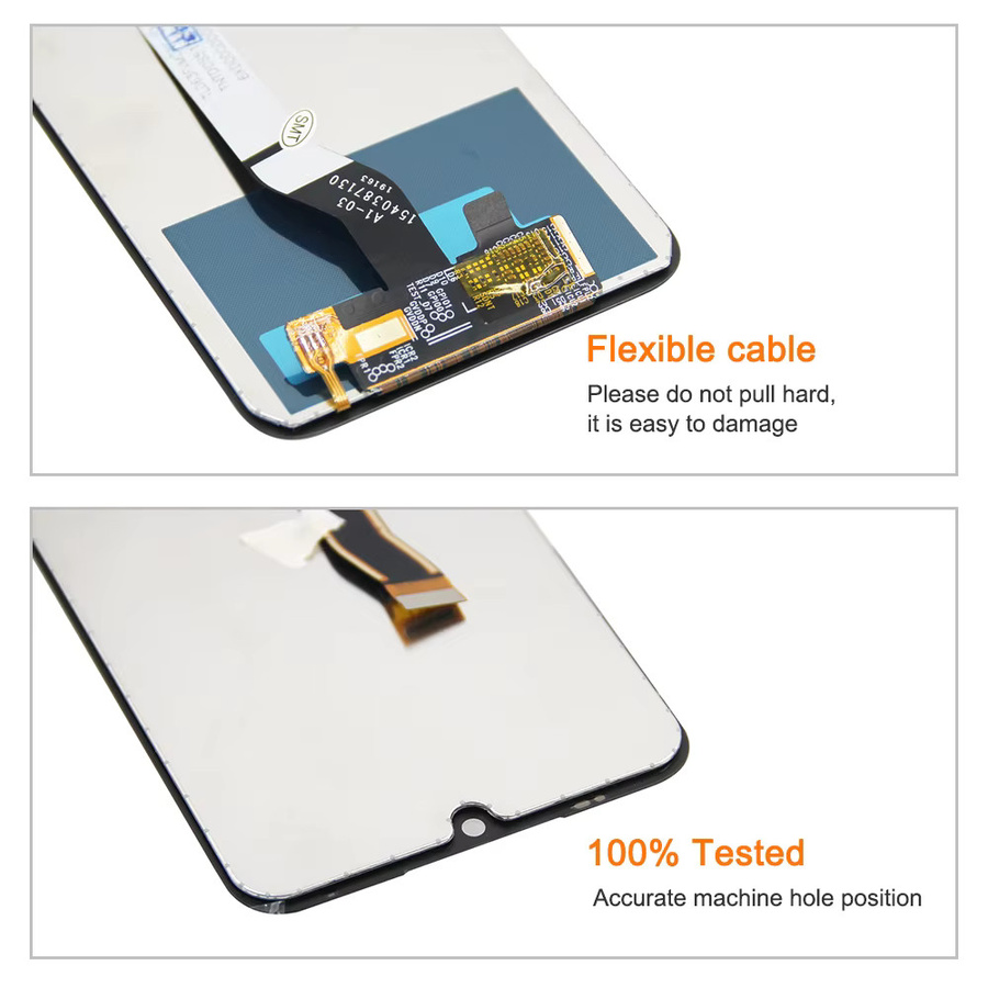 Xiaomi Redmi Note 8 LCD Touch Screen Ersatz Digitizer Display Reparaturteil in Schwarz - Bild 5