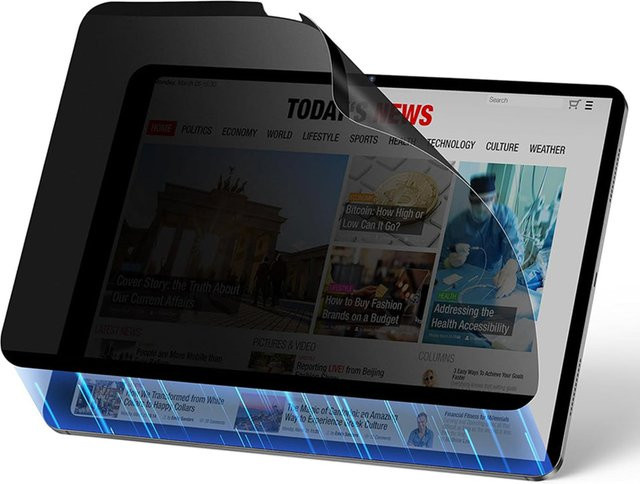 ESR Magnetic Privacy Schutzfolie für Apple iPad Pro 13 (2024), Schwarz - Bild 1