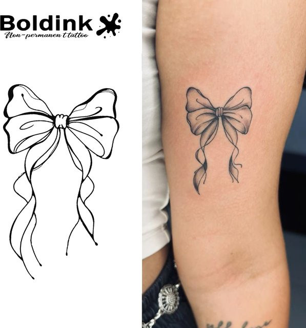Boldink Semi-permanentes Band-Tattoo, wasserfest, hält bis 15 Tage - Bild 1