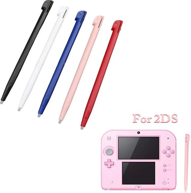 Kapazitiver Touch Stylus für Nintendo 2DS in Rot - Bild 1