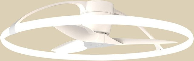Mantra Nepal Deckenventilator mit Beleuchtung in Weiß mit Tunable White und Smart Home Steuerung via App und Fernbedienung - Bild 1