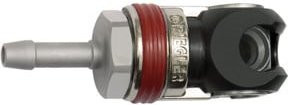 Riegler Schwenk-Sicherheitskupplung NW 5,5, ARO 210, Stahl, Farbe: Silber - Bild 1