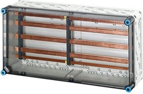 Hensel Sammelschienengehäuse 400A Mi 6455 Wandmontage Grau B/T/H: 60 x 30 x 17 cm - Bild 1