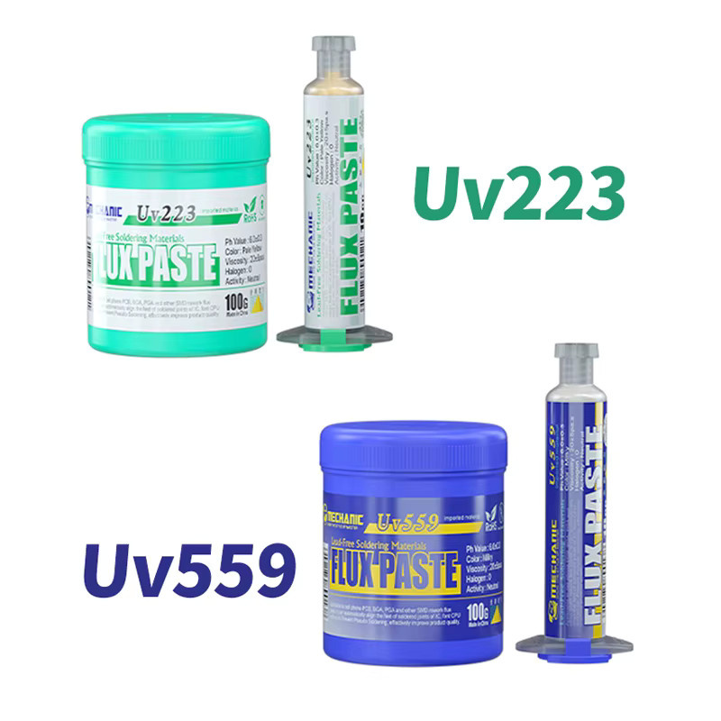 MECHANIC UV223/UV559 Bleifreies Lotpaste Flussmittel für BGA SMD PCB Reparaturen - Bild 1