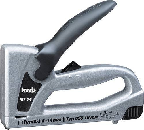 Kwb Handtacker Klammern Typ 53F in Silber, Klammernlänge 6 - 14mm - Bild 1