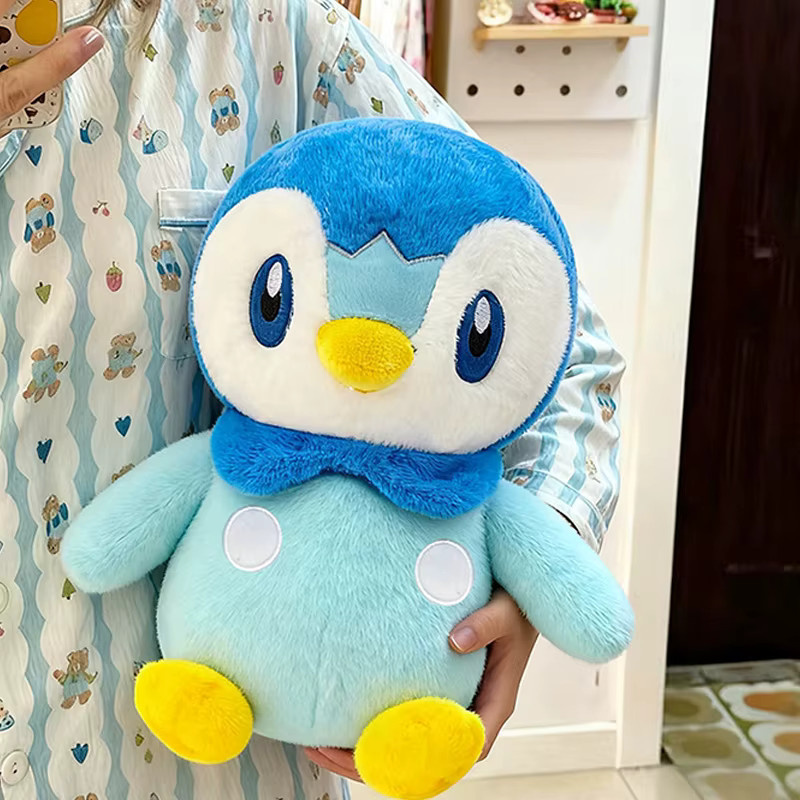 Potdemiel Piplup Pokémon Plüschtier, 30/80 cm, Blau - Bild 3