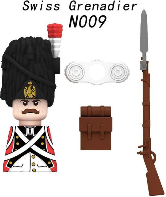 Napoleon Mittelalterliche Napoleonic War Soldaten Figuren, Bausteine, ab 14 Jahren - Bild 1