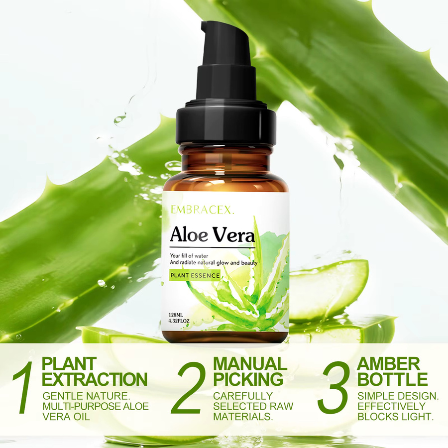 Embracex Aloe Vera Öl, 128 ml, Unisex - Bild 2