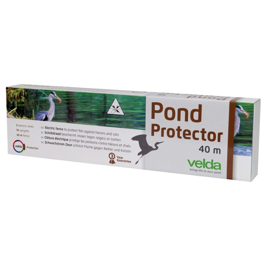 Velda Pond Protector Elektrozaun gegen Reiher und Katze, Schwarz, 40 Meter - Bild 2