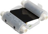 Brady People B30-R4300 Thermobandrolle Schwarz Transparent Breite: 11 cm, Länge: 61 m - Bild 1