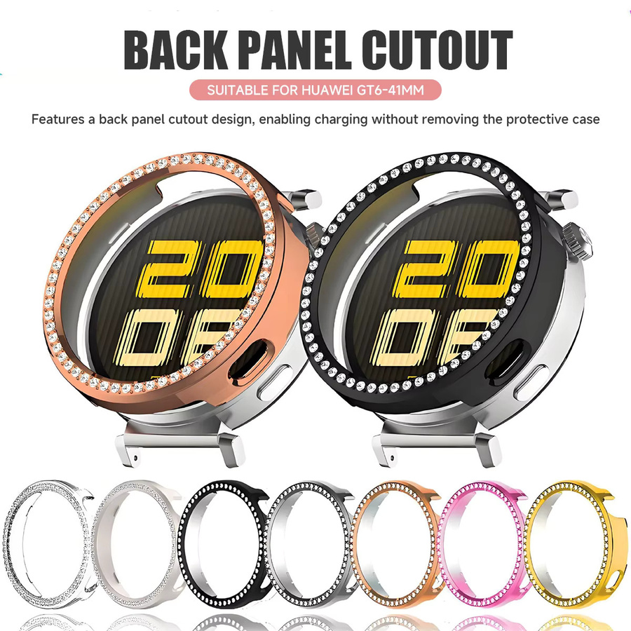 OAKCHARM Smartwatch Schutzhülle für Huawei GT6 41mm/GT5 41mm, Kunststoff, Unisex - Bild 5