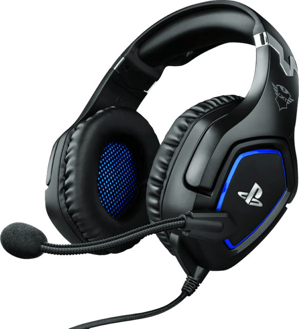 Trust GXT 488 FORZE Official Licensed Gaming-Headset für PlayStation 4 und 5, Over-Ear, Schwarz - Bild 1