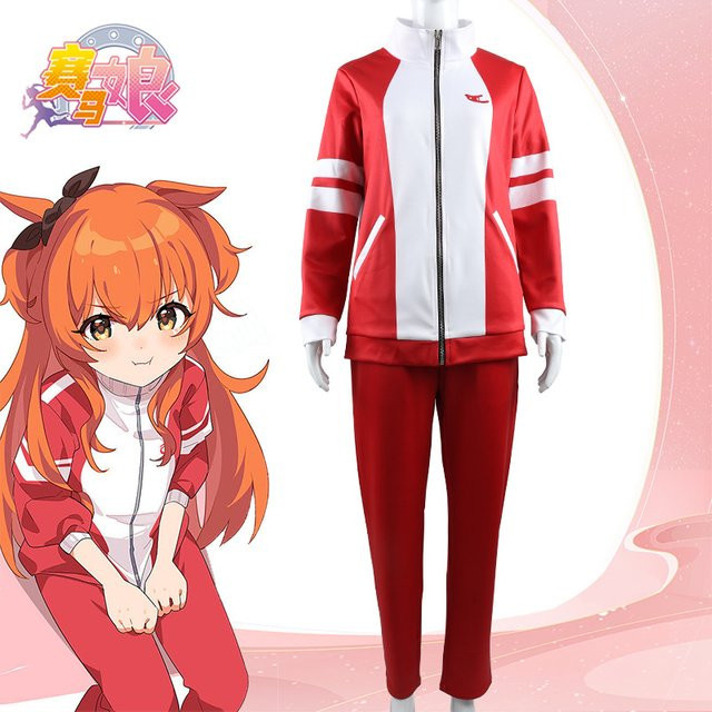 HHYRCOS Umamusume: Pretty Derby Silent Suzuka Special Week Schuluniform, Rollenspiel-Kostüm, Set - Bild 1