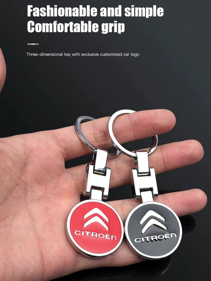 Citroen Schlüsselanhänger, Zink-Legierung, Unisex - Bild 2