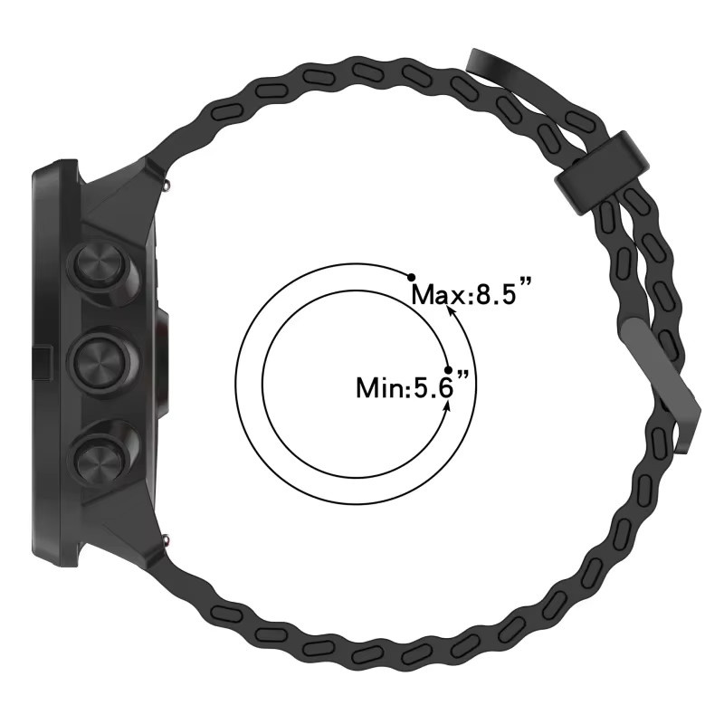 Zeblaze Uhrenarmband Silikon, 22 mm, Unisex - Bild 2