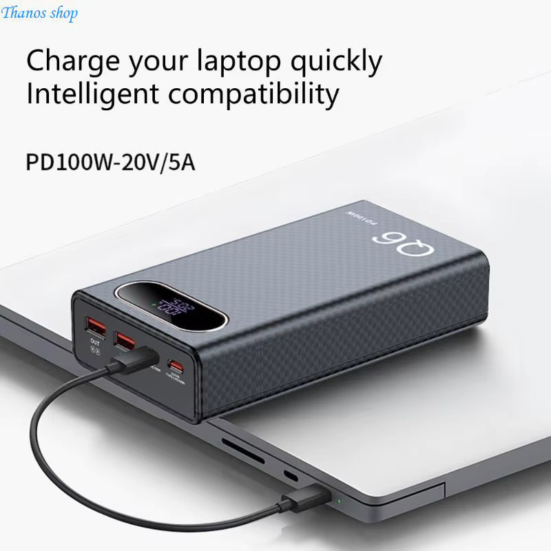 AREOFRGB USB-Leistungskoffer für 6 Stück 21700 Batterien in Schwarz - Bild 2