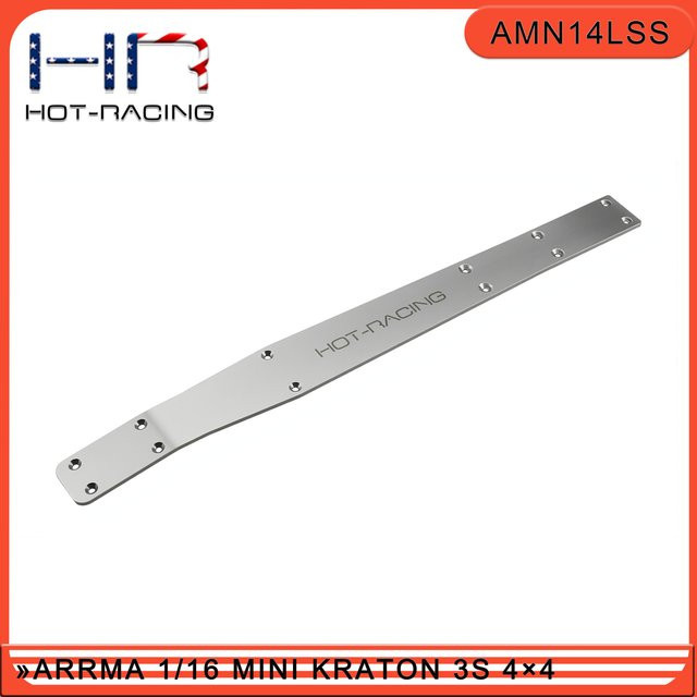 Arrma Mini Kraton Edelstahl-Stützstrebe, Zubehör, Metall, Grau - Bild 1