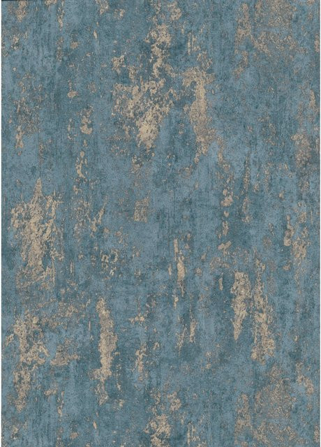 Erismann Vliestapete Casual Chic in Betonoptik Blau mit abstraktem Design - Bild 1