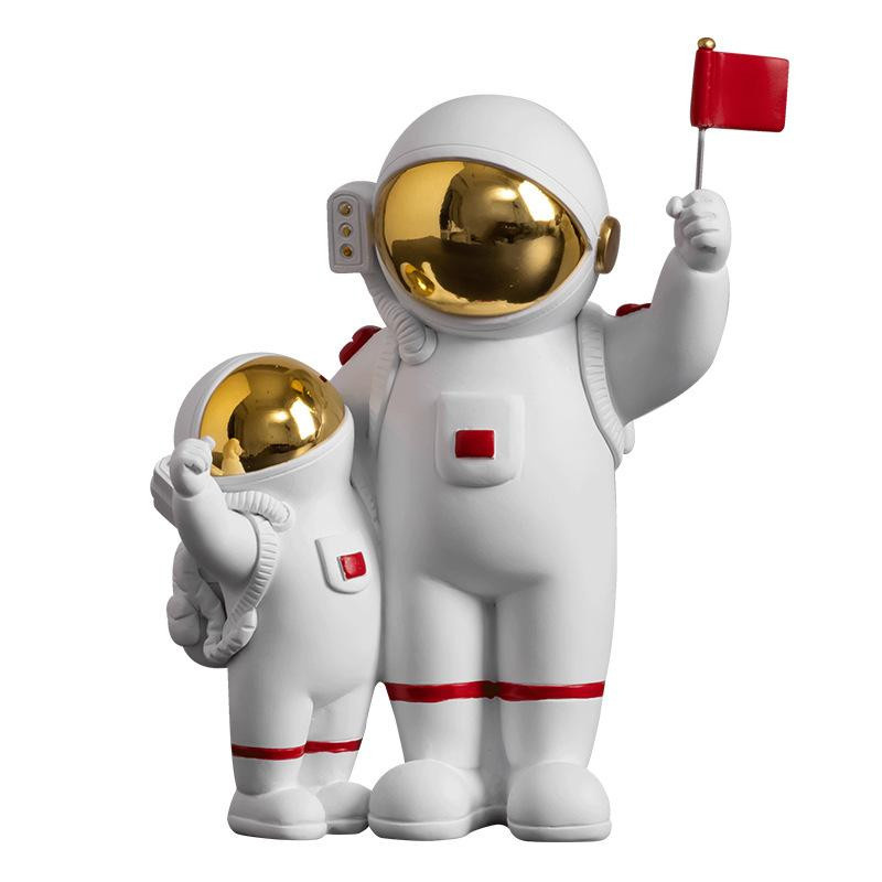 Dekorative Astronauten-Desktop-Figur für Kinderzimmer und Wohnräume - Bild 2