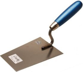 BGS Do it yourself Tiroler Maurerkelle 81665 aus rostfreiem Edelstahl in Blau, Breite: 160 mm - Bild 1