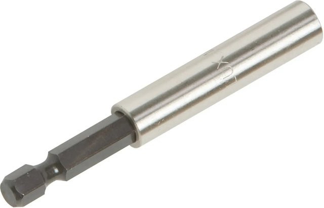 LUX-TOOLS Magnet-Bithalter in Silber, Länge: 75 mm - Bild 1