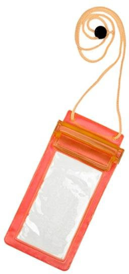 Wasserdichte universelle transparente Handytasche von Puntos in Orange - Bild 1