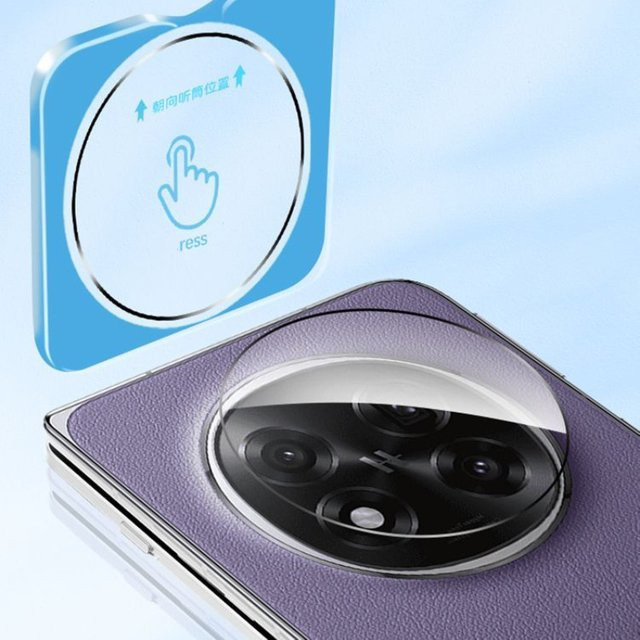 Kameraschutz Glaslinsenabdeckung für OPPO Find N5 X7 Ultra X8 Pro RENO 13 Pro in Transparent - Bild 1