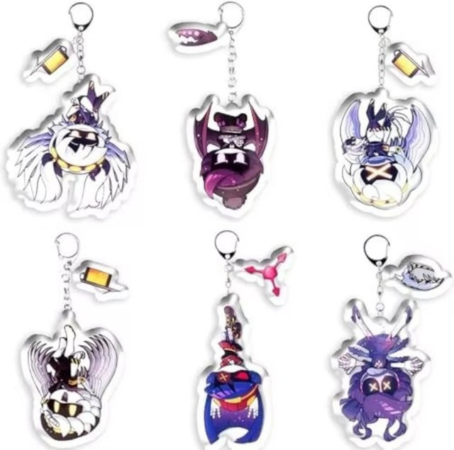 Handykette Metall, Acryl, Murder Drones Game Anime - Bild 1