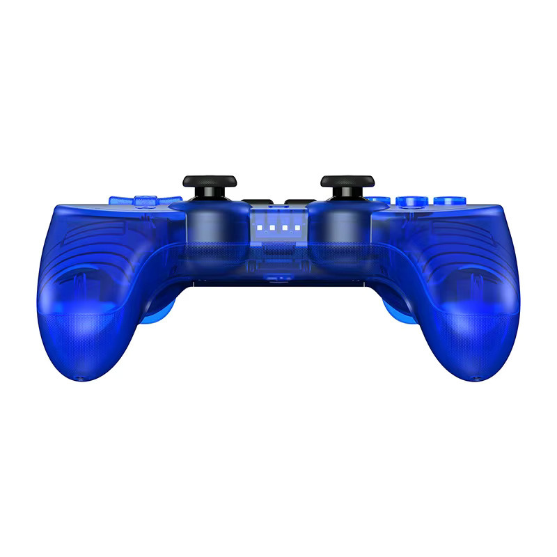 8BitDo Pro 2 Bluetooth-Controller mit Hall-Effekt-Joystick für Nintendo Switch, PC, MacOS, Android und Steam Deck in Grau und Blau - Bild 2