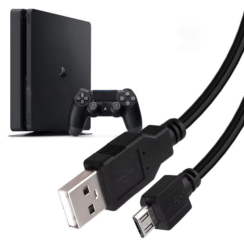 Sony USB-Ladekabel für PS4 Controller und PC in Schwarz - Bild 2