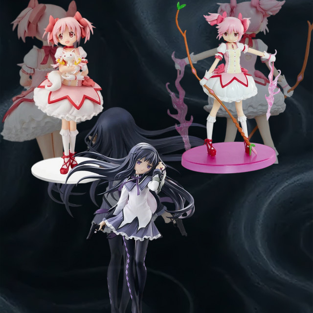 Bandai Puella Magi Madoka Magica Akemi Homura, Actionfigur, 17cm - Bild 1