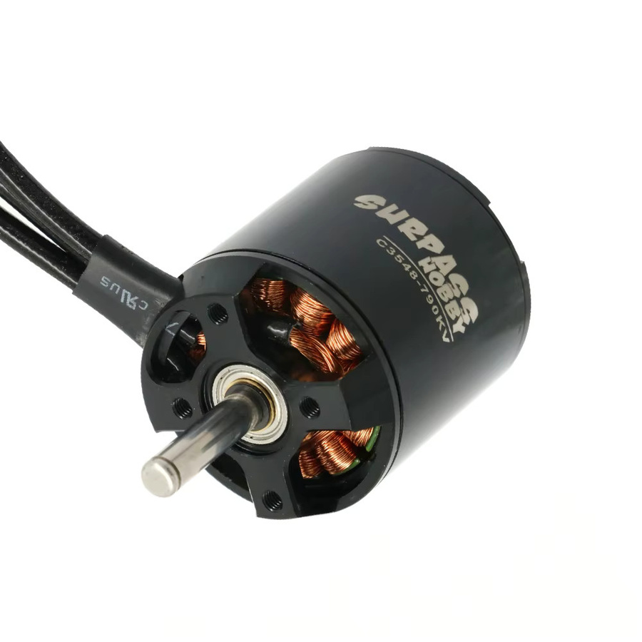 SURPASS HOBBY Bürtenloser Motor für RC-Flugzeug, Metall, Schwarz - Bild 3