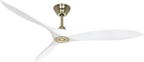 CasaFan ECO AIRSCREW 152 MG-MW Deckenventilator in Messing mit Fernbedienung und Winterbetrieb, Durchmesser: 152 cm, Höhe: 27,5 cm - Bild 1