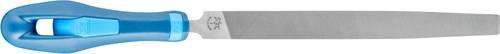PFERD Werkstattfeile Flachspitz Hieb 2 mit ergonomischem Heft in Blau, Länge: 150 mm - Bild 1