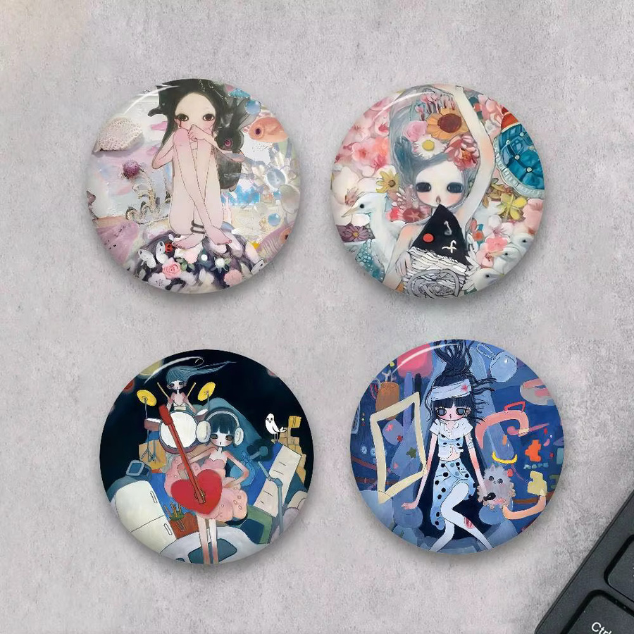 Aya Takano Anstecknadel, Metall, Kinder - Bild 2