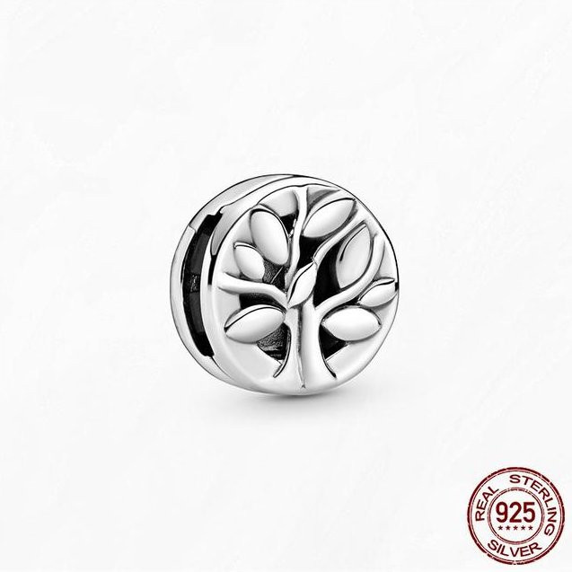 POMOiii Armband, 925 Silber, Elefant Anhänger Charme, Weiß, Damen - Bild 1