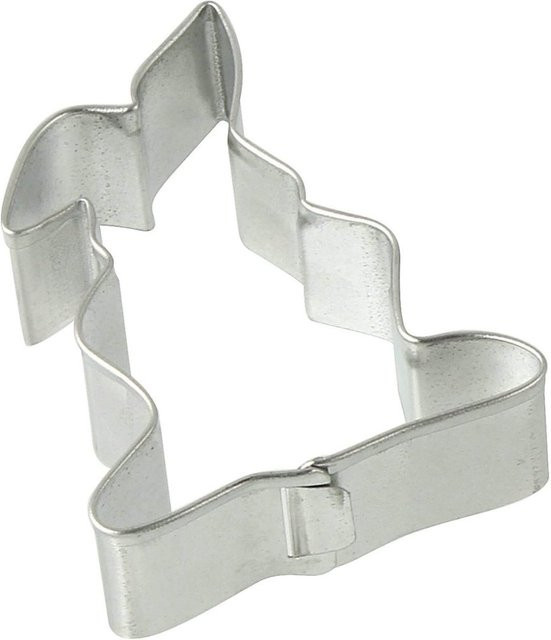 Zenker Ausstecher Hase aus Metall, Farbe: Silber, Breite: 8,5 cm, Höhe: 6,5 cm - Bild 1